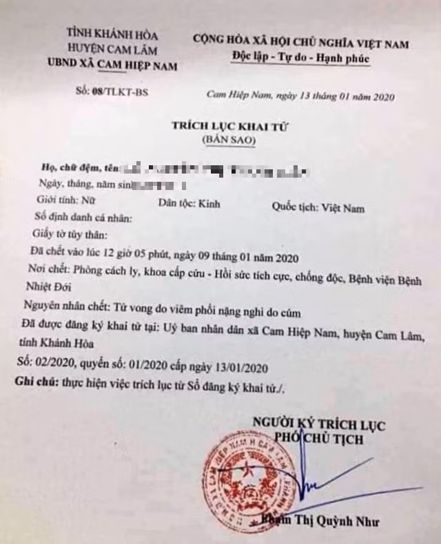 Bé gái 10 tuổi tử vong ở Khánh Hòa do chủng Corona cũ, không phải ‘virus Vũ Hán’ ảnh 1