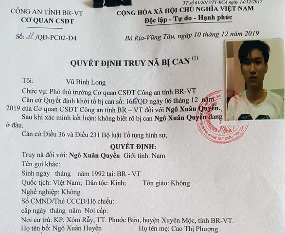 Truy nã con trai Phó trưởng công an huyện vì tổ chức đánh bạc trong rừng ảnh 2