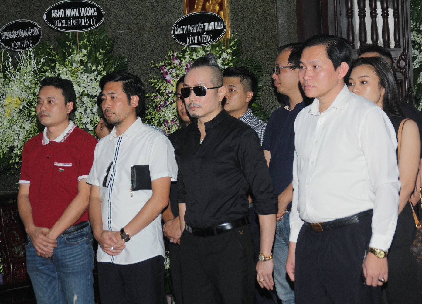 Đông đảo thế hệ nghệ sĩ đến tiễn biệt NSND Lý Huỳnh ảnh 1