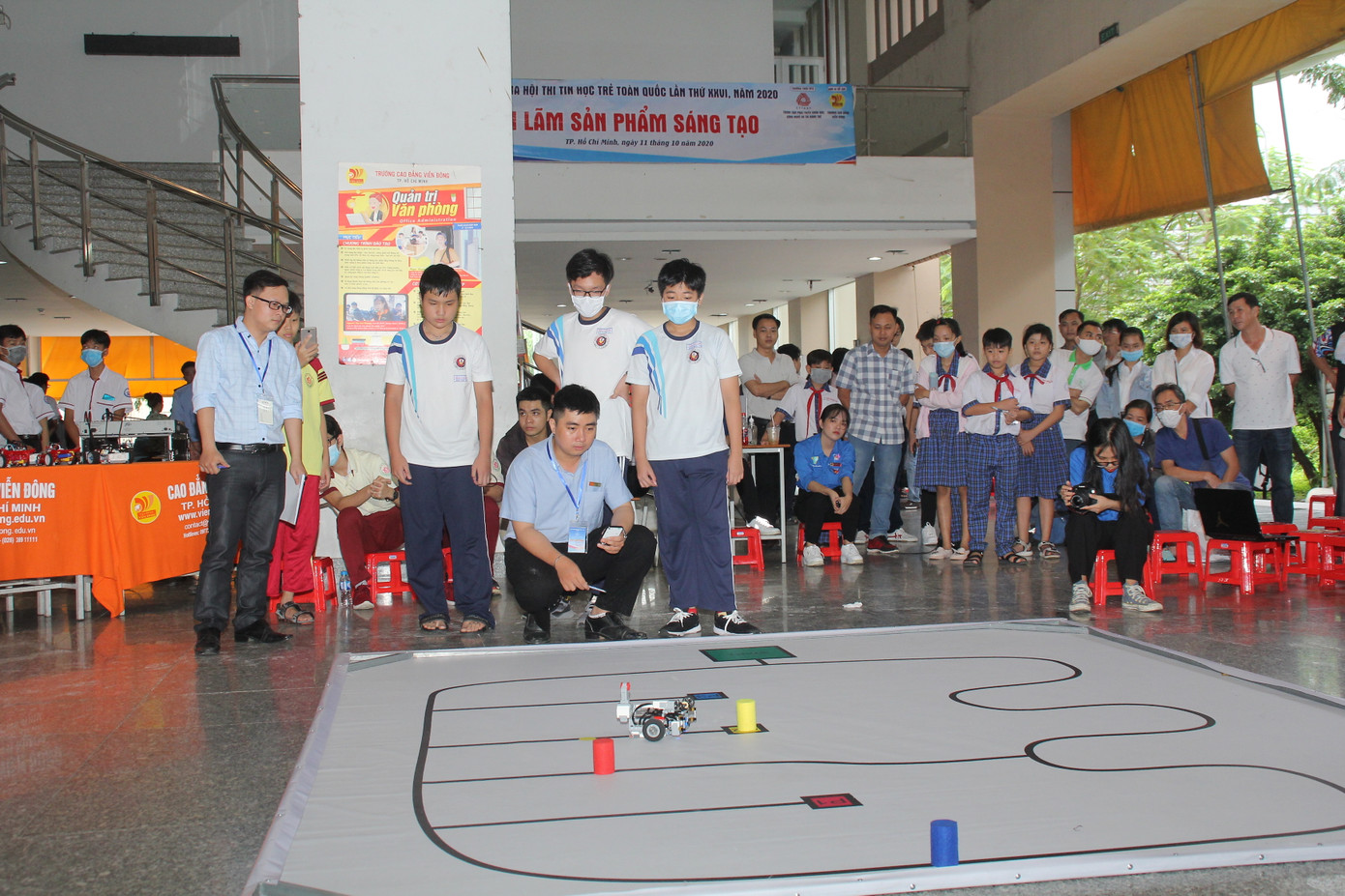 Nhiều sản phẩm phục vụ đời sống tranh tài Hội thi Tin học trẻ toàn quốc ảnh 13