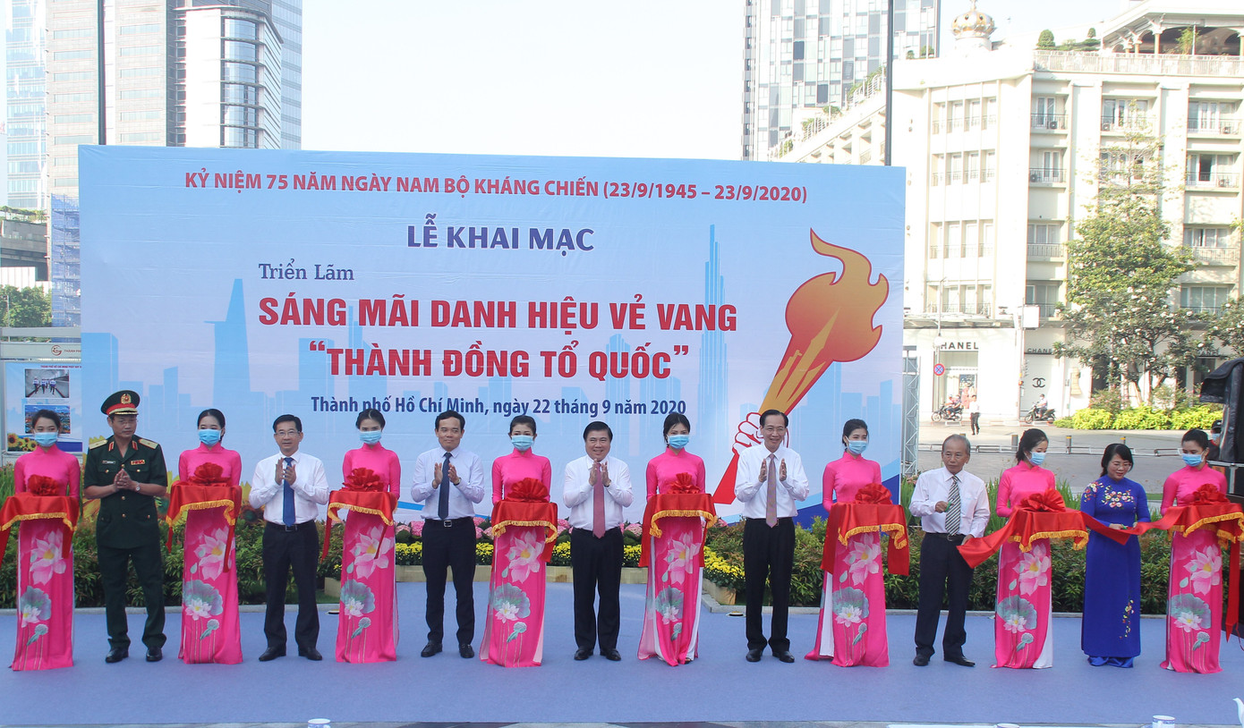 Triển lãm tư liệu quý kỷ niệm 75 năm ngày Nam Bộ kháng chiến ảnh 1