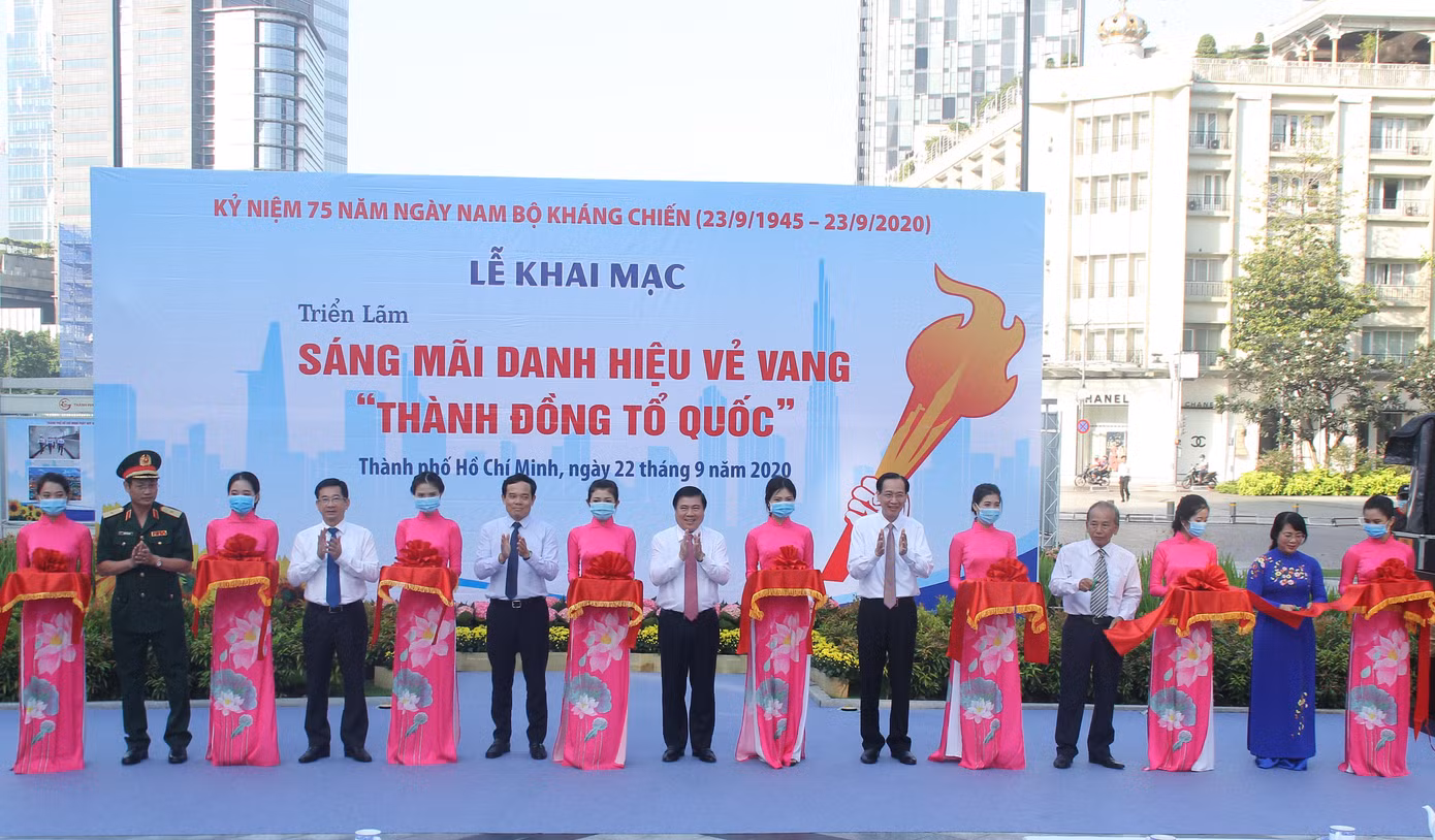 Triển lãm tư liệu quý kỷ niệm 75 năm ngày Nam Bộ kháng chiến ảnh 1