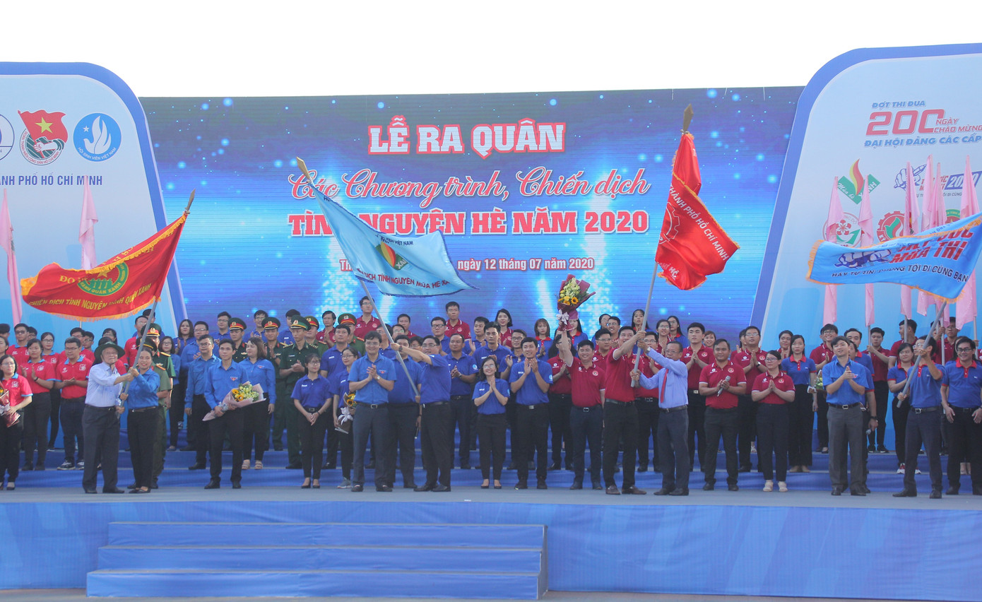 Tuổi trẻ TPHCM sôi nổi ra quân các chương trình, chiến dịch tình nguyện hè 2020 ảnh 6