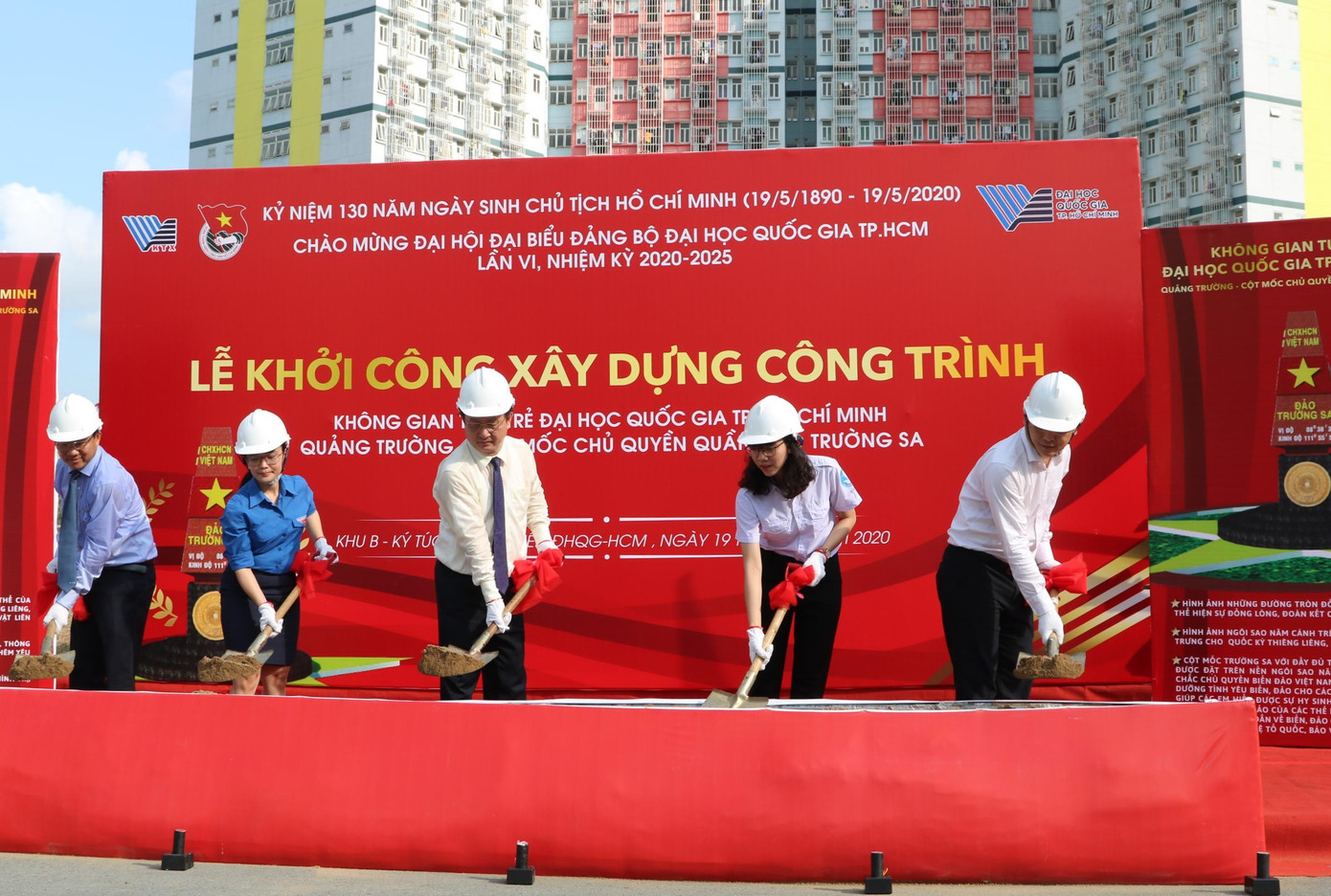 Khởi công công trình Cột mốc chủ quyền quần đảo Trường Sa ảnh 1