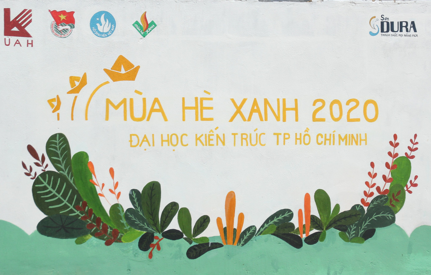 Cận cảnh những mảng tường ‘biết nói’ của chiến sỹ tình nguyện hè ảnh 4