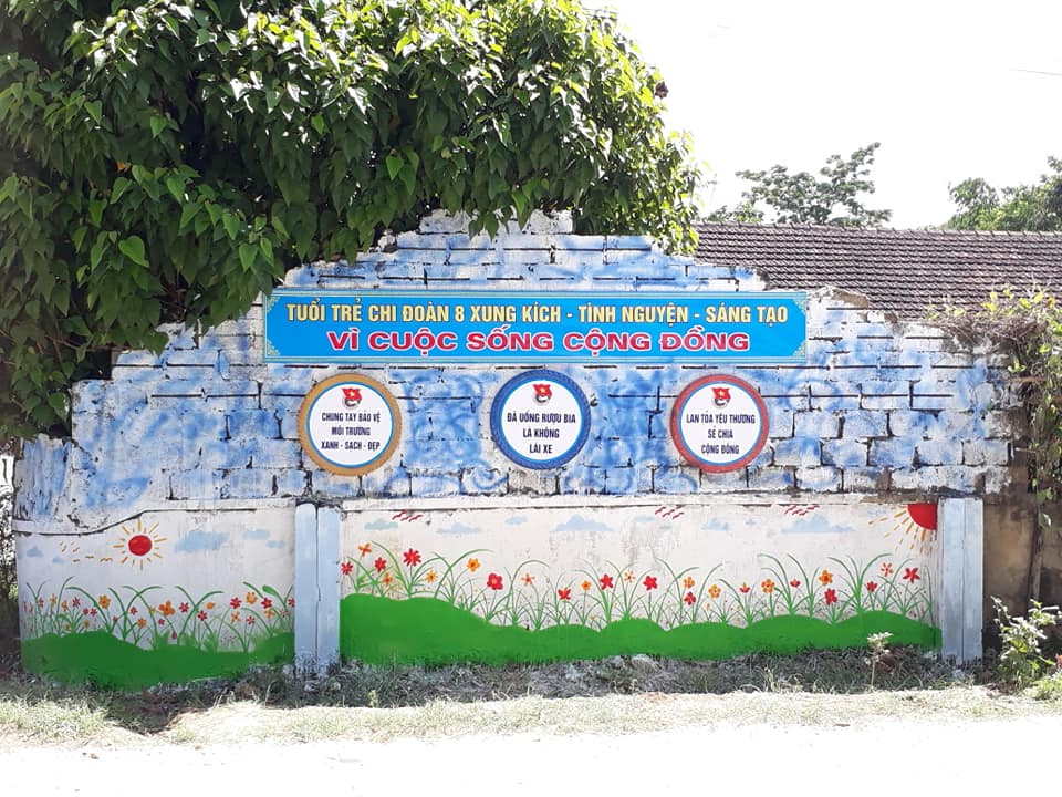 Cận cảnh những mảng tường ‘biết nói’ của chiến sỹ tình nguyện hè ảnh 9