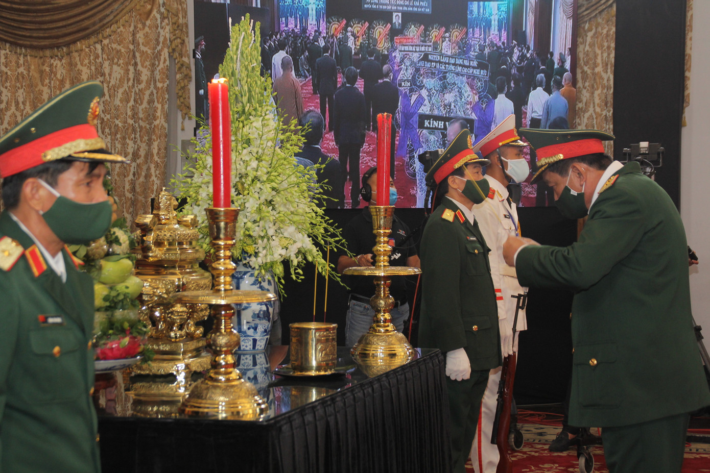Quốc tang nguyên Tổng Bí thư Lê Khả Phiêu ảnh 34