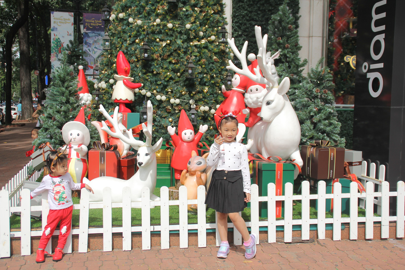 Cuối tuần, phố Sài Gòn đông đúc người đi chơi Noel sớm ảnh 6