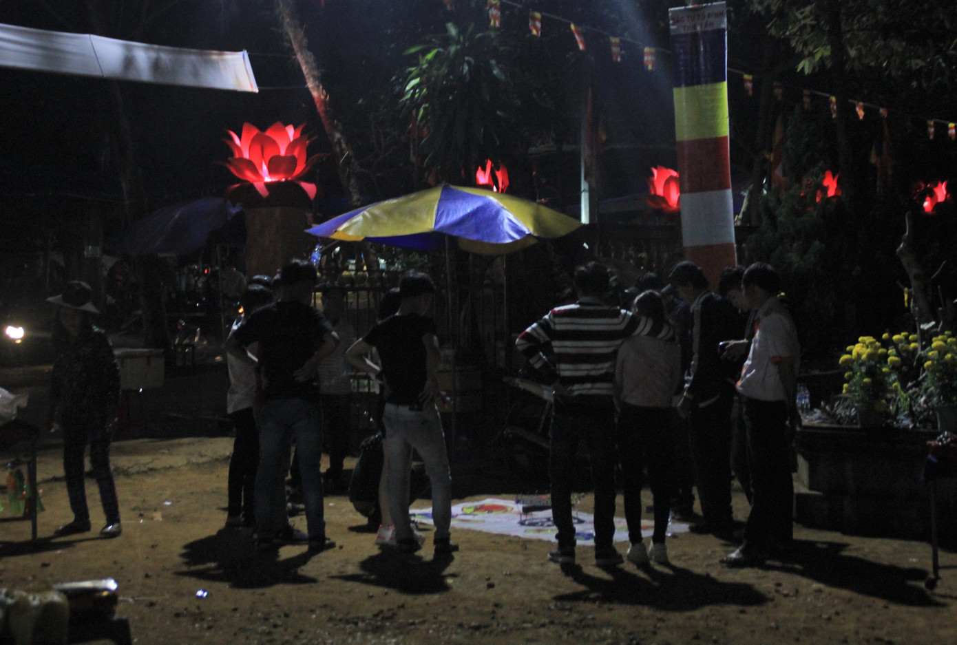 Vừa hết pháo hoa, bạn trẻ rủ nhau về chùa cầu phúc, hái lộc đầu năm mới Canh Tý ảnh 9