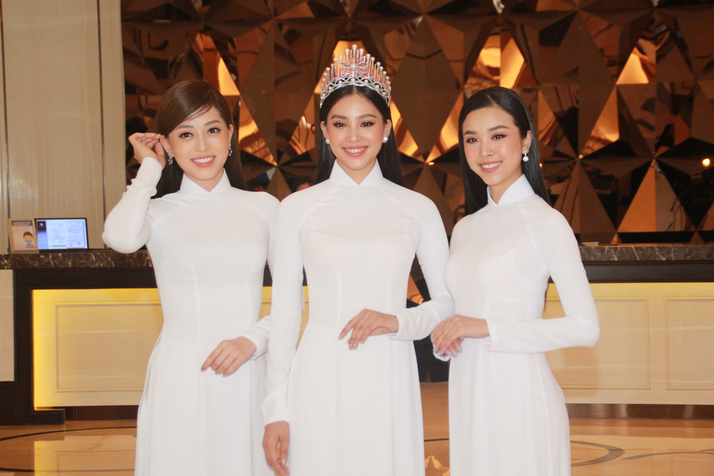 Dàn người đẹp khoe sắc tại Họp báo khởi động Hoa hậu Việt Nam 2020 ảnh 1
