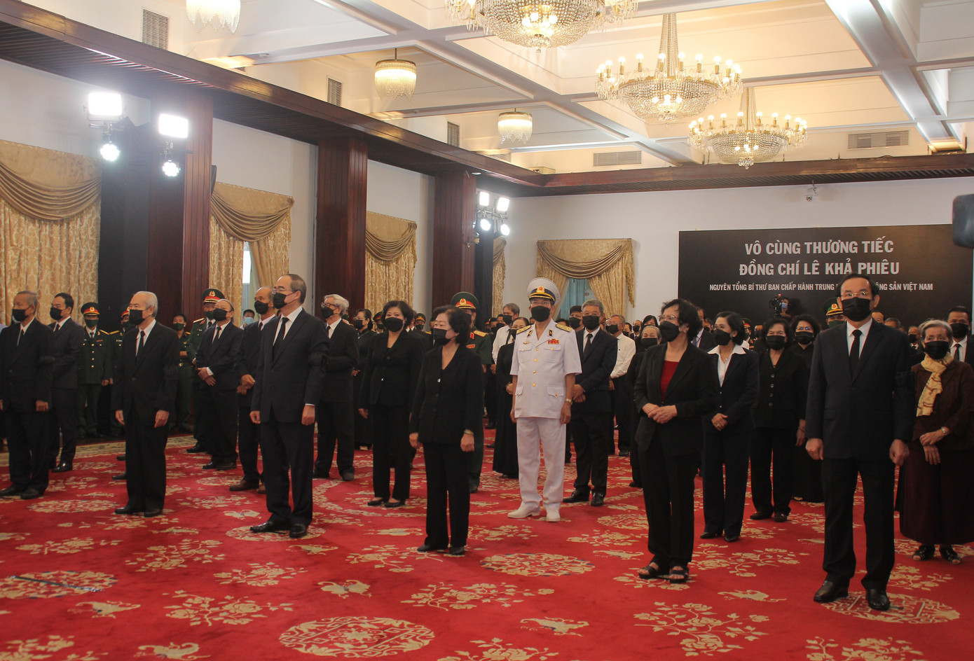 Quốc tang nguyên Tổng Bí thư Lê Khả Phiêu ảnh 27