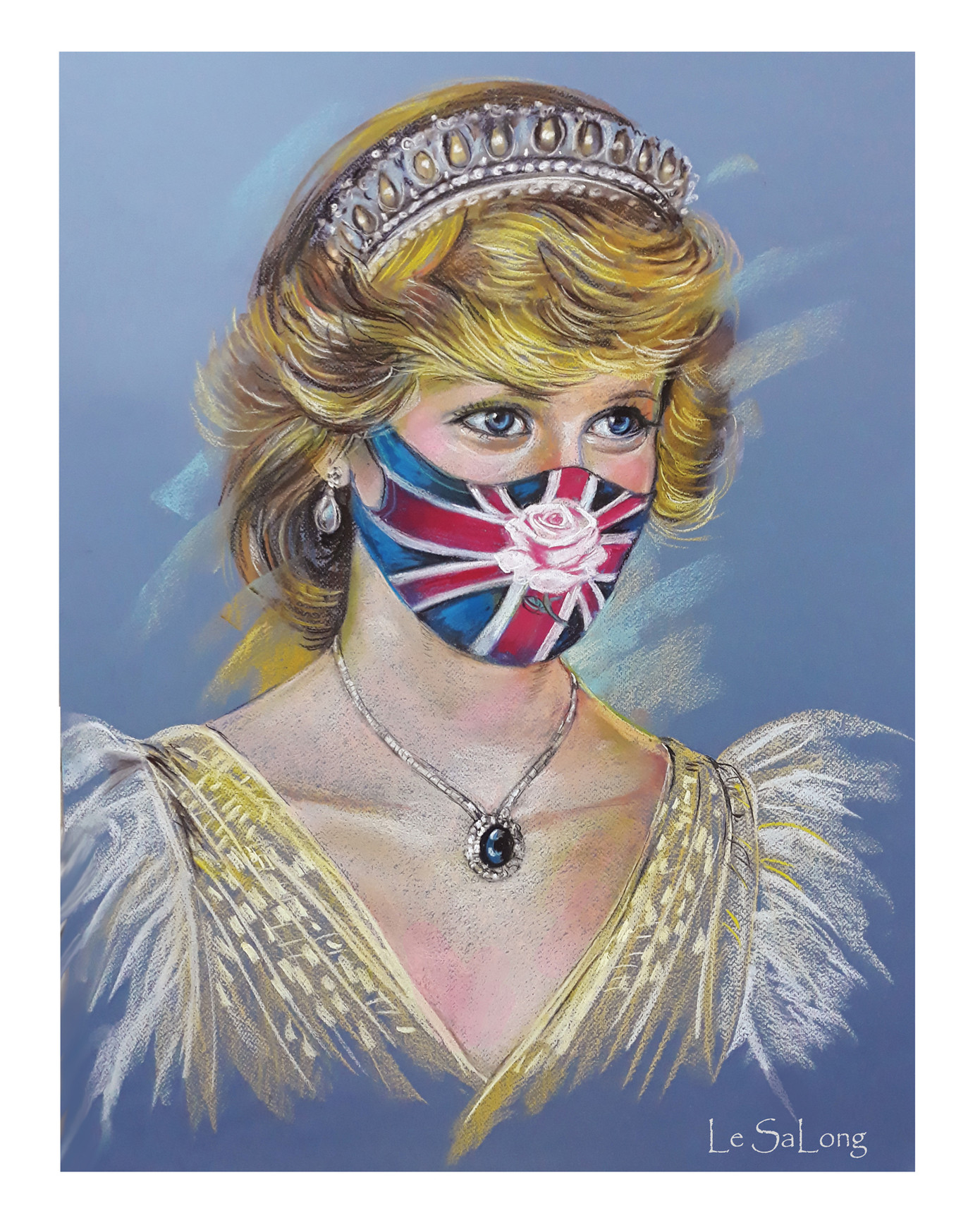 Vẽ tranh người nổi tiếng cùng khẩu trang 'thần thái' ảnh 6