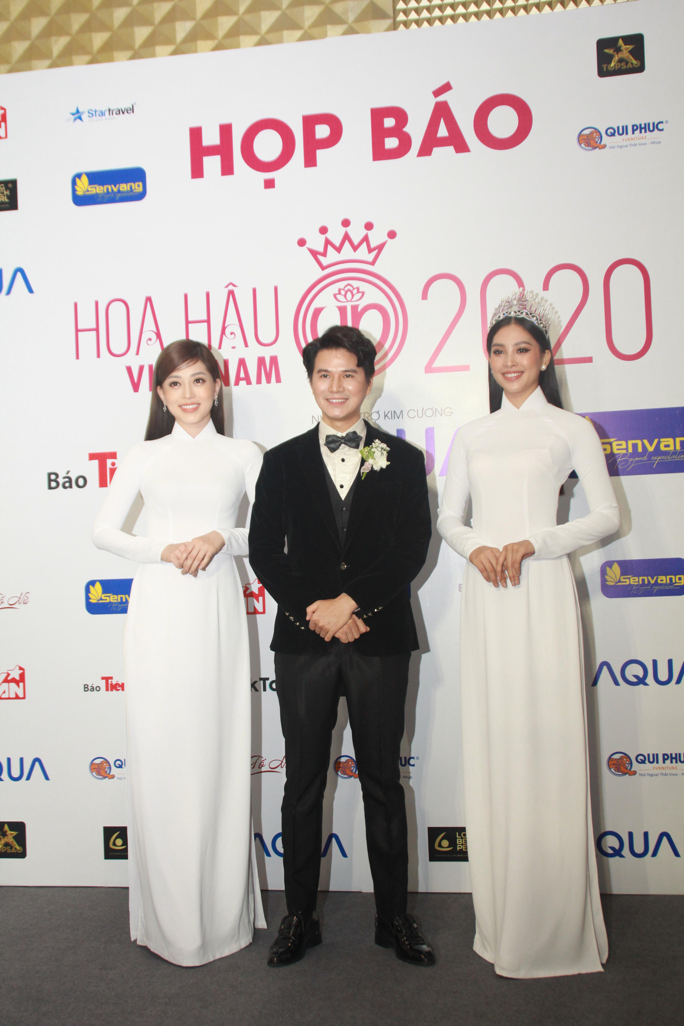 Dàn người đẹp khoe sắc tại Họp báo khởi động Hoa hậu Việt Nam 2020 ảnh 7