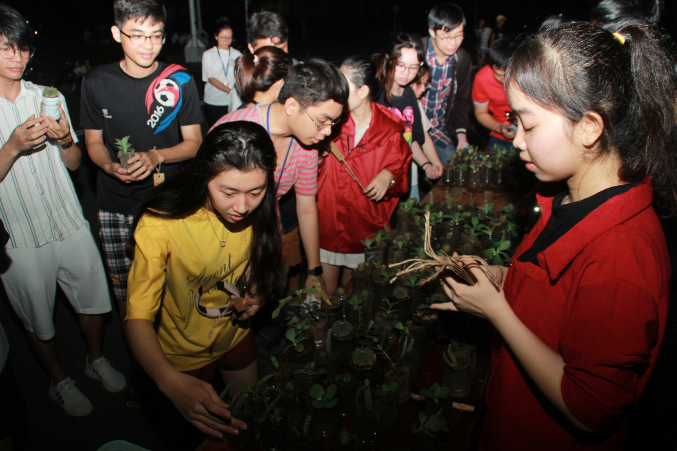 Bạn trẻ tặng cây, gieo nụ cười ở ký túc xá ảnh 13