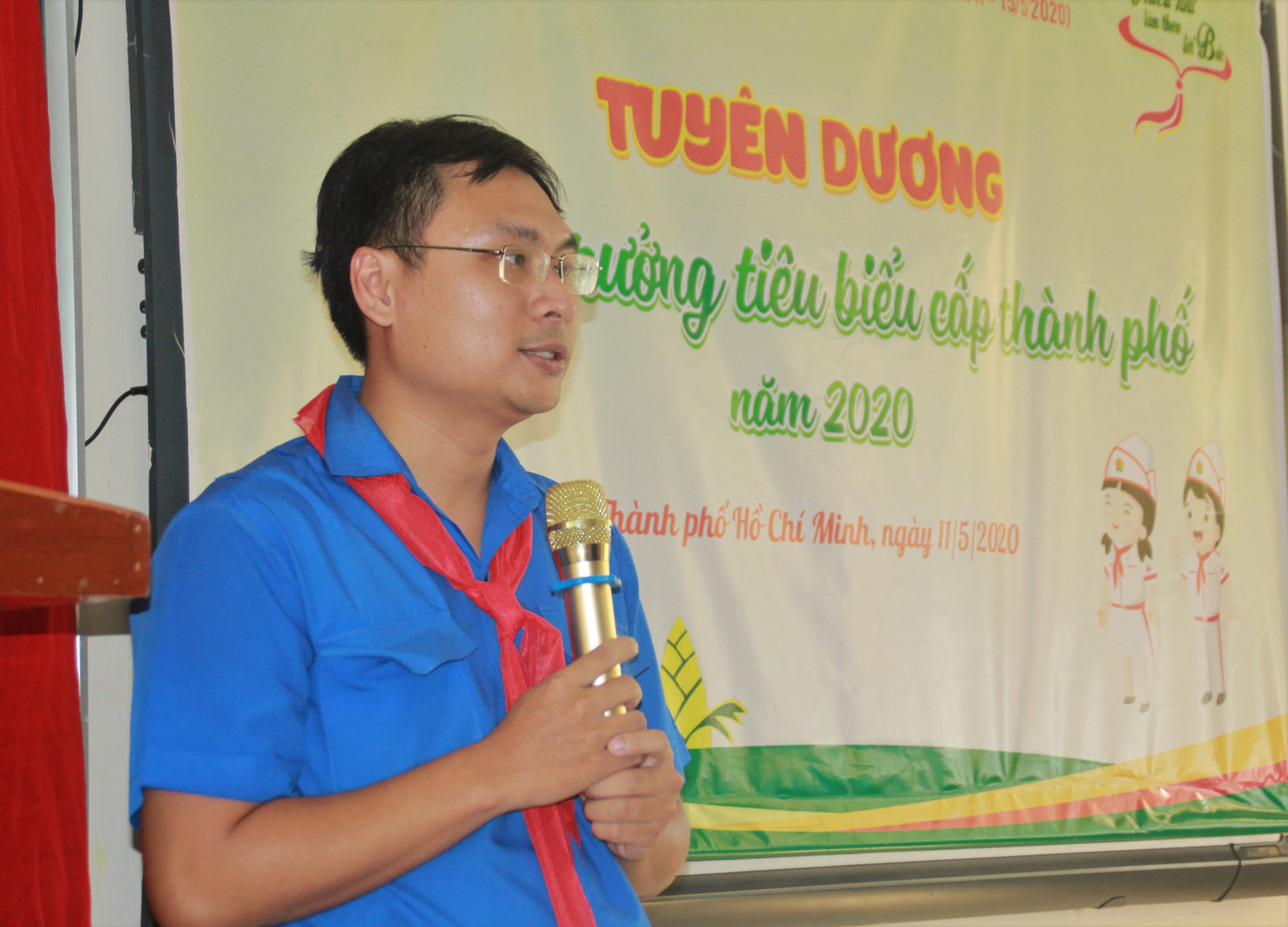 Thành Đoàn TPHCM tuyên dương 48 Liên đội trưởng tiêu biểu toàn thành ảnh 1