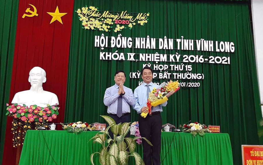 Vĩnh Long có tân Chủ tịch UBND tỉnh ảnh 1