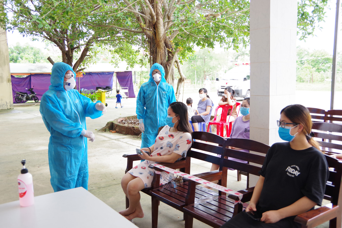 Sóc Trăng khám sàng lọc cho 29 phụ nữ mang thai tại khu cách ly ảnh 3