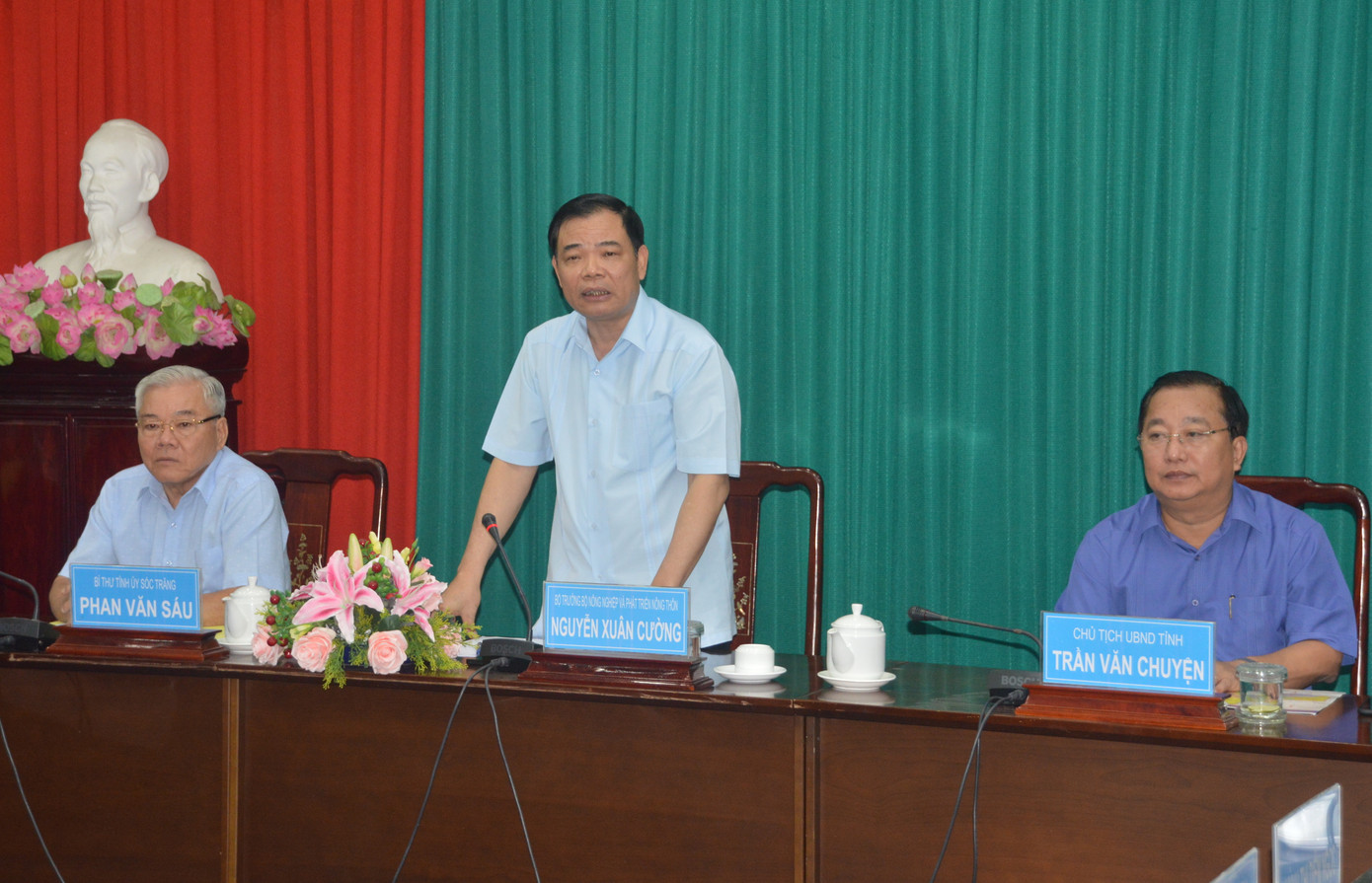 Sóc Trăng cần hơn 1300 tỷ cho các công trình ngăn mặn, chống hạn hán ảnh 1