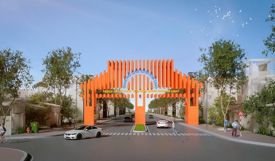 Tranh cãi xung quanh TP Long Xuyên xây cổng chào gần 7 tỷ đồng ảnh 2