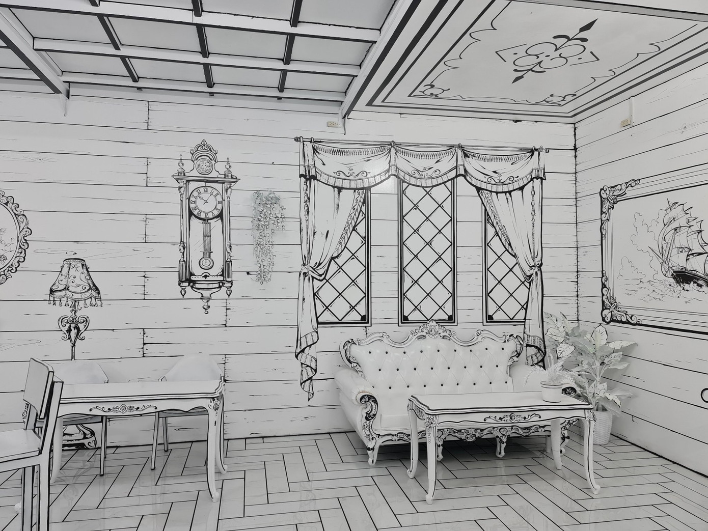 Lạ mắt mô hình thuyền buồm tiền tỷ giữa làng hoa Sa Đéc ảnh 10