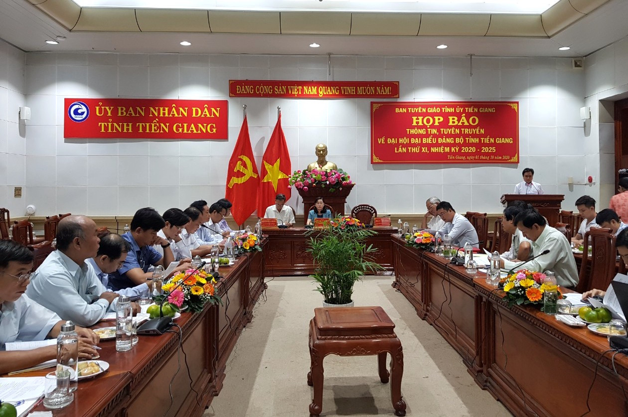 349 đại biểu tham dự Đại hội Đảng bộ tỉnh Tiền Giang ảnh 1