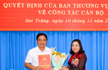 Nguyên bí thư Tỉnh đoàn giữ chức Trưởng Ban Tổ chức Tỉnh uỷ Sóc Trăng ảnh 1