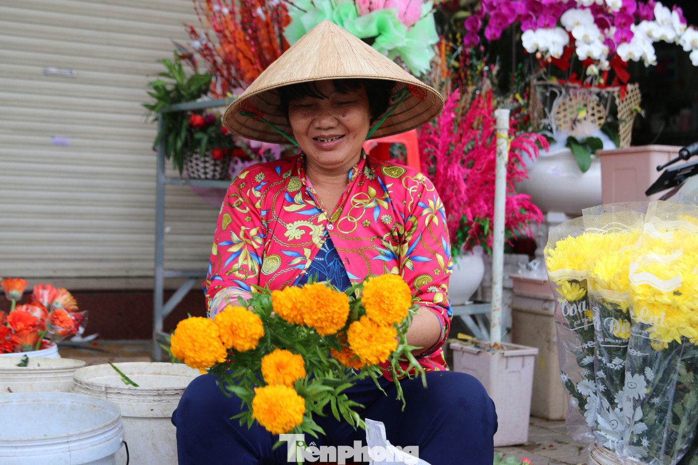 Chợ hoa Cần Thơ nhộn nhịp ngày 30 Tết ảnh 10