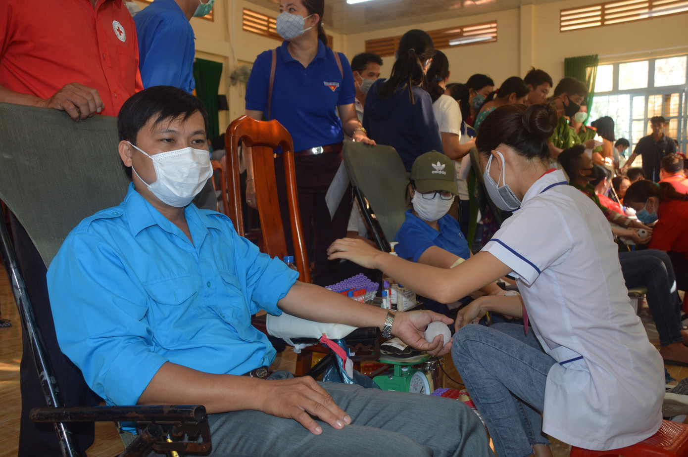 Lan tỏa phong trào hiến máu tình nguyện trên vùng đất cù lao ảnh 1