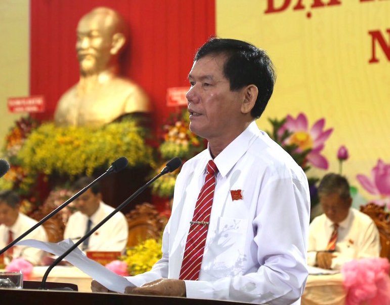 Chủ nhiệm Uỷ ban Kiểm tra Trung ương dự đại hội Đảng bộ Trà Vinh ảnh 1