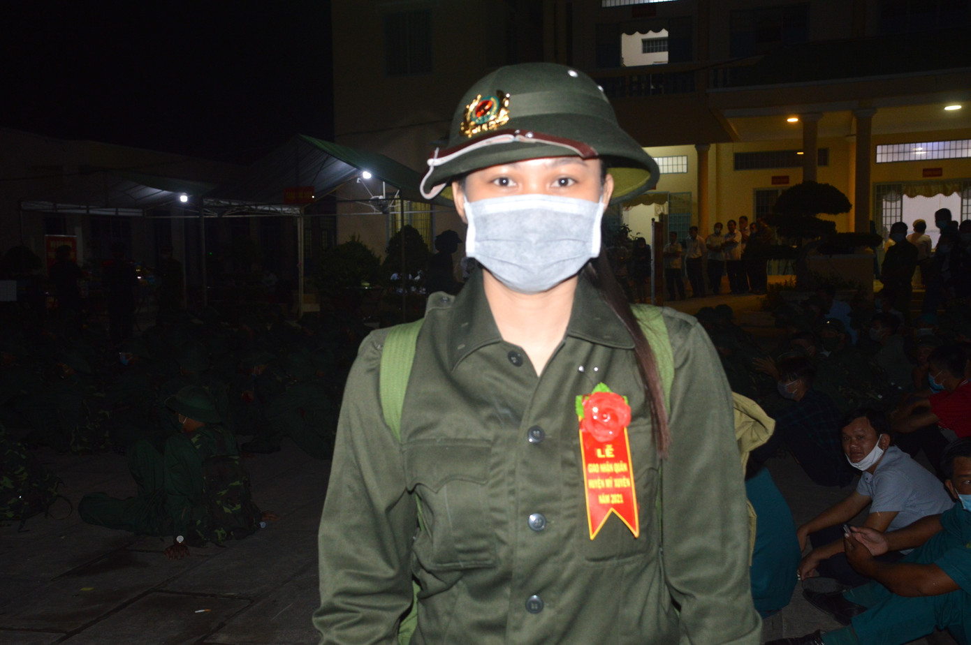 Trưởng Ban Dân vận Trung ương Trương Thị Mai dự ngày hội giao, nhận quân ở Sóc Trăng ảnh 2