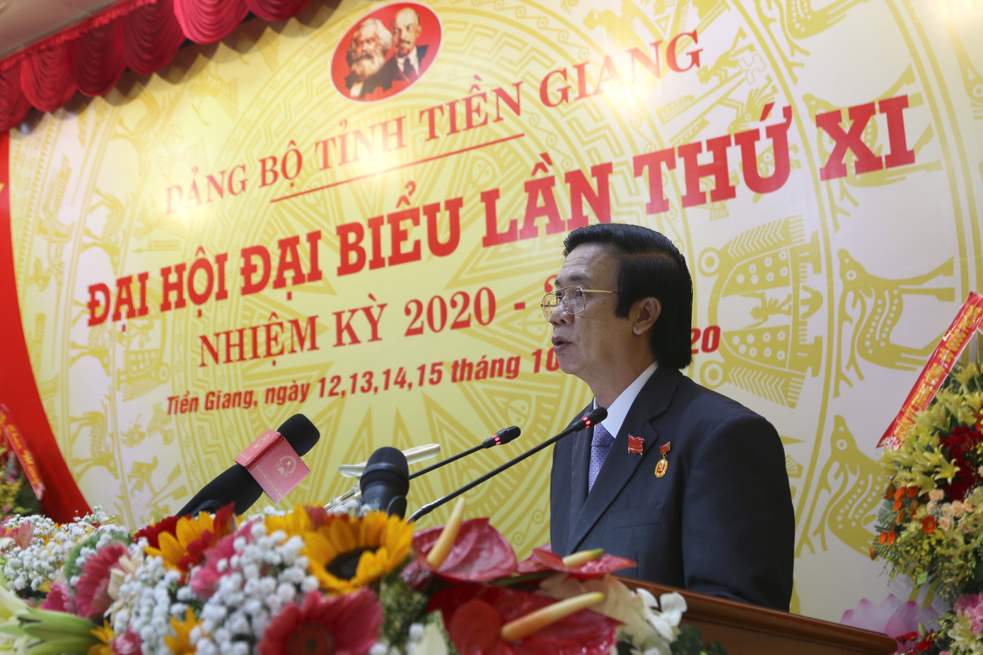 Khai mạc Đại hội Đại biểu Đảng bộ tỉnh Tiền Giang lần thứ XI ảnh 1