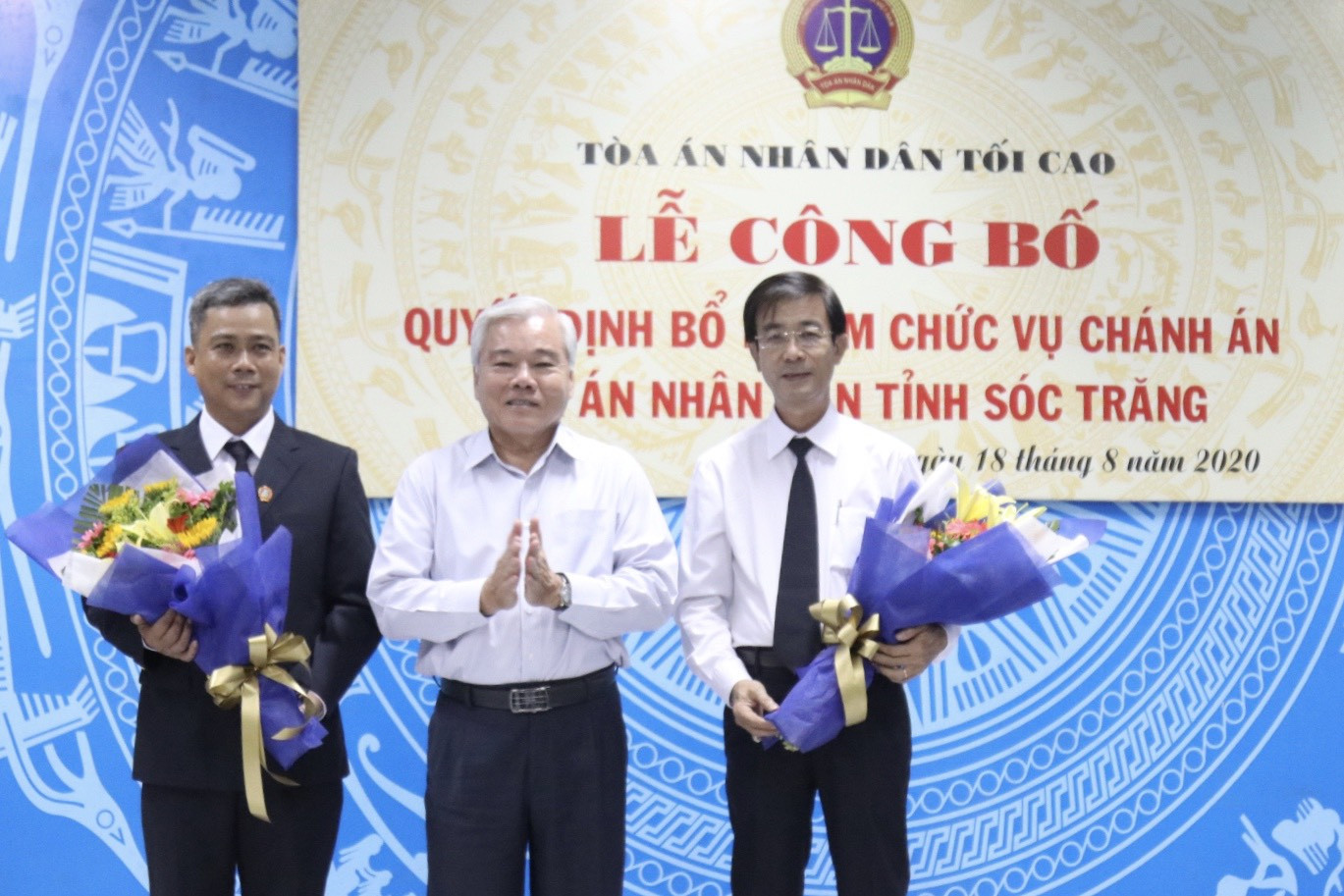 Sóc Trăng có tân Chánh án TAND tỉnh 45 tuổi ảnh 1