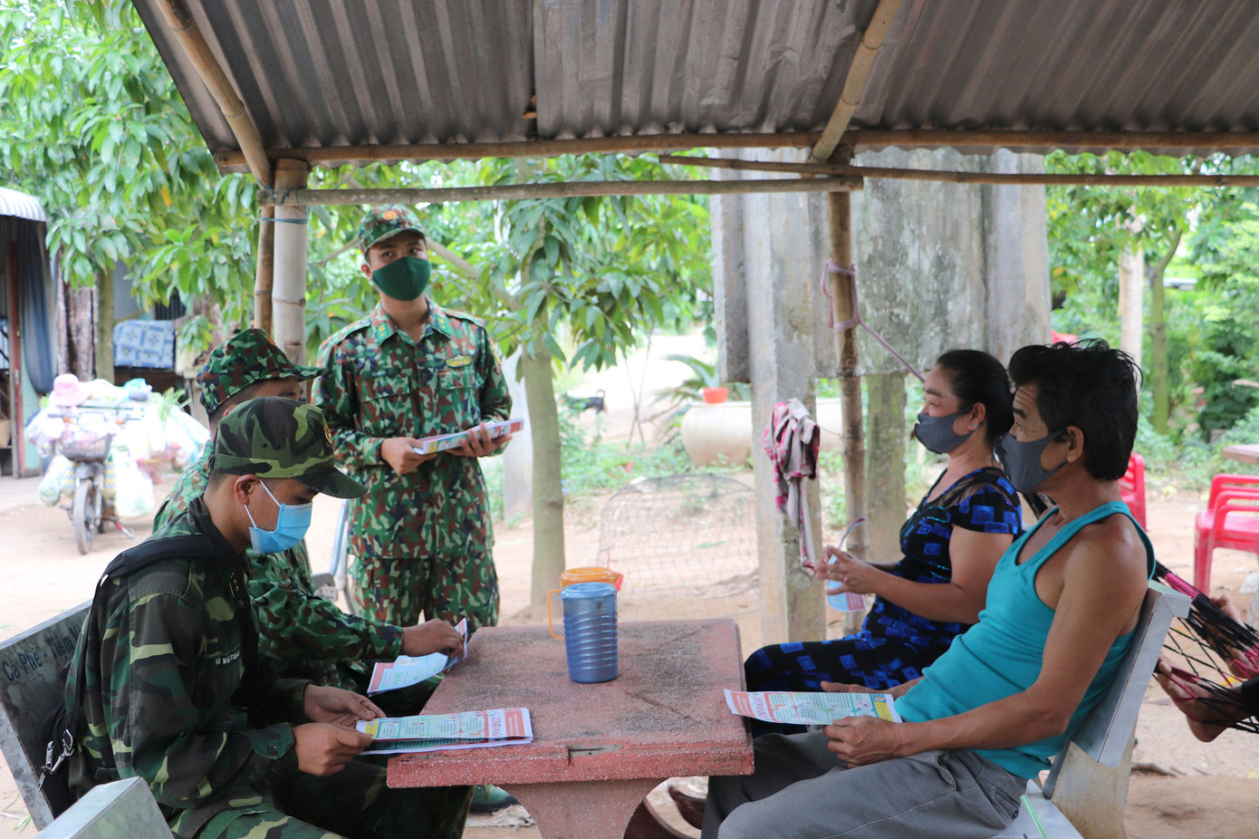Kiên cường phòng, chống dịch nơi tuyến đầu biên giới An Giang ảnh 2