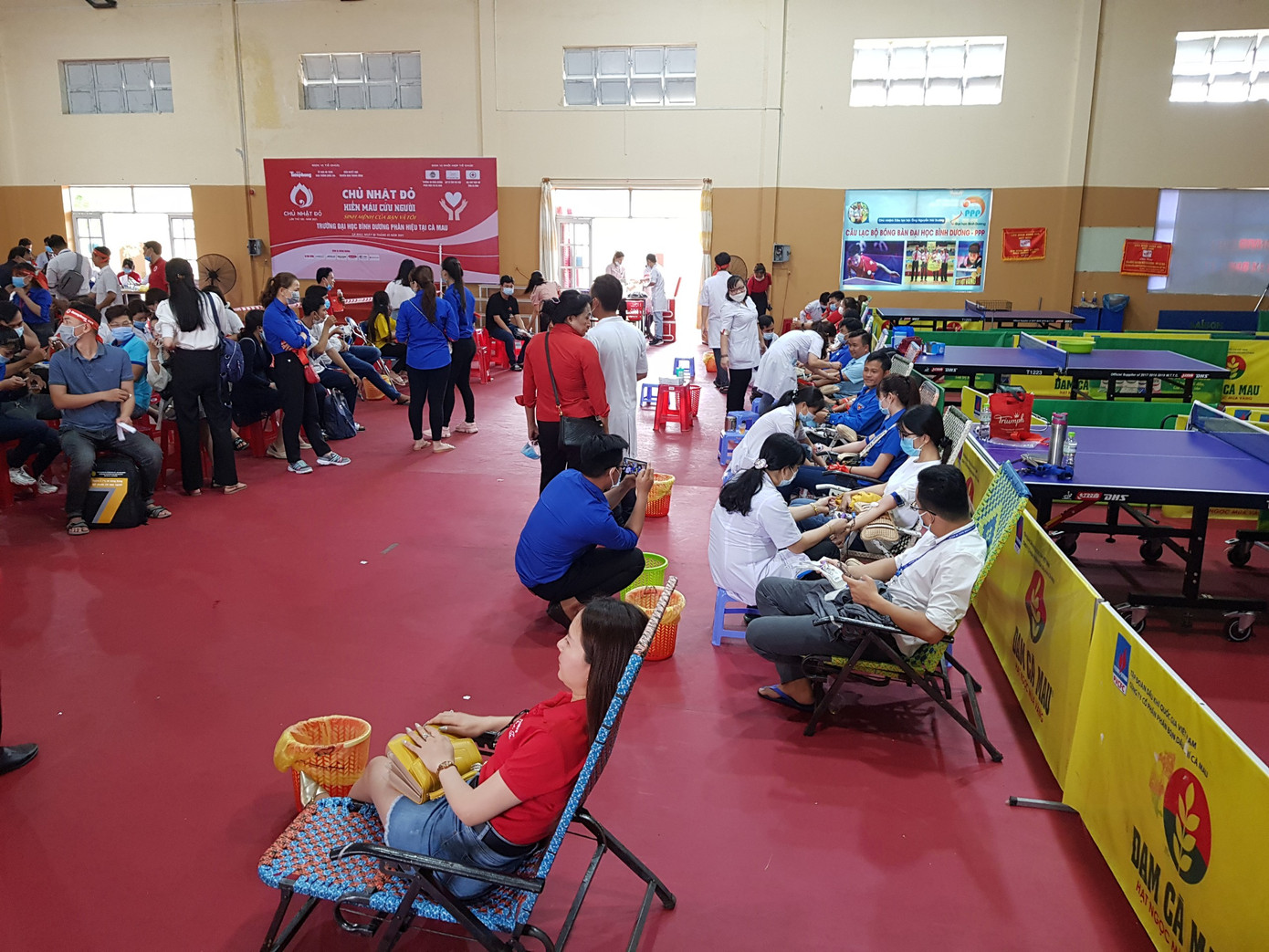 Chủ nhật Đỏ tại Cà Mau: Cựu sinh viên 27 lần hiến máu ảnh 6