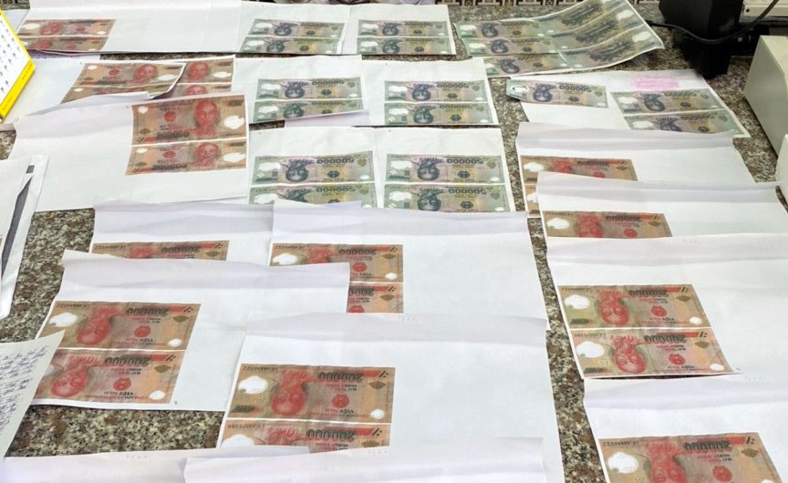 Phát hiện 'xưởng' sản xuất tiền giả ở Cần Thơ ảnh 1