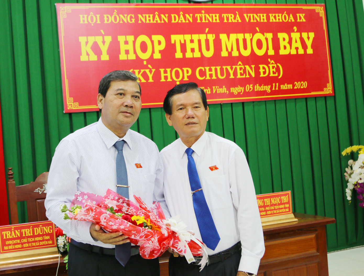 Trà Vinh có tân Chủ tịch HĐND và UBND tỉnh ảnh 2