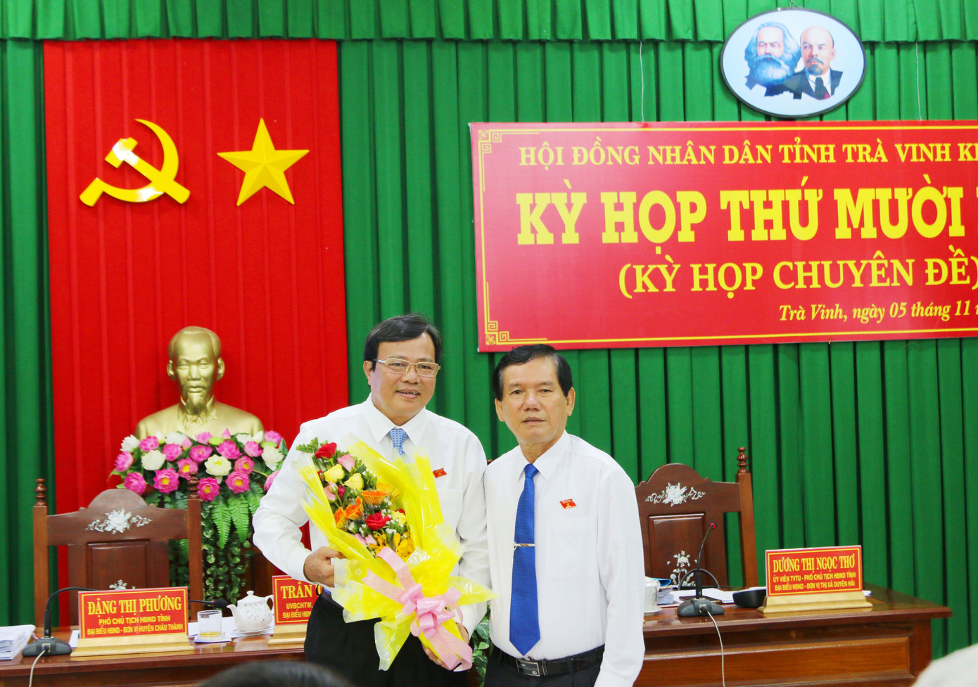 Trà Vinh có tân Chủ tịch HĐND và UBND tỉnh ảnh 1