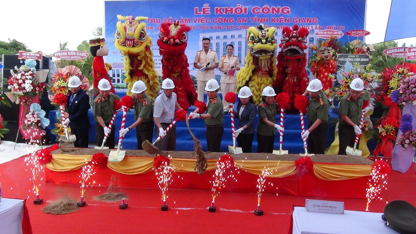 Khởi công xây dựng trụ sở Công an tỉnh Kiên Giang với tổng kinh phí 351 tỷ đồng ảnh 3