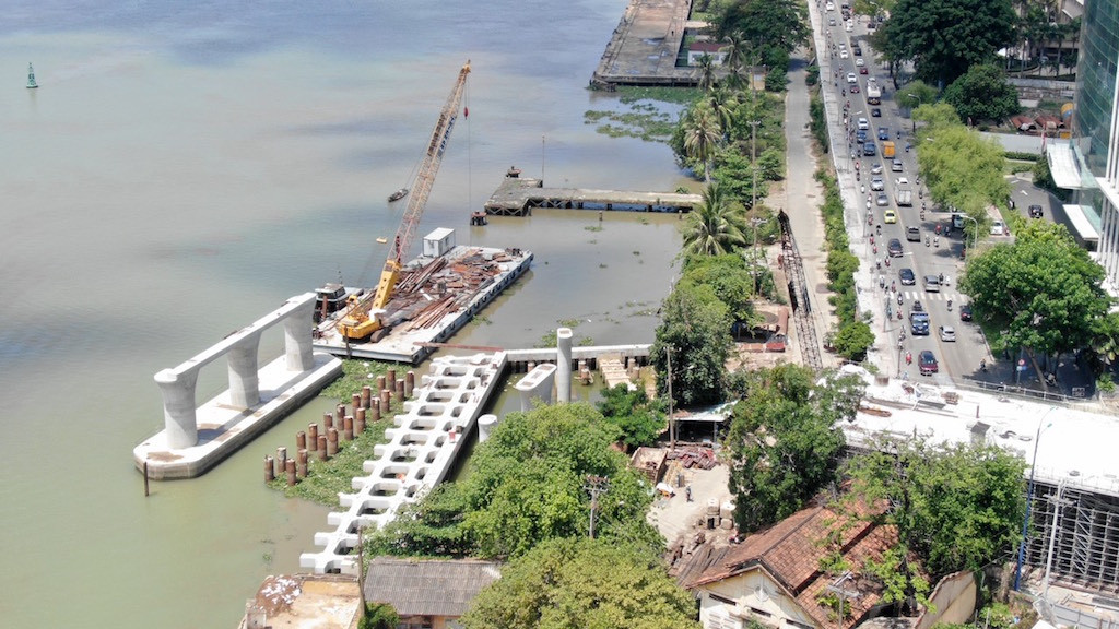 Cầu Thủ Thiêm 2 đang thi công tới đâu? ảnh 20