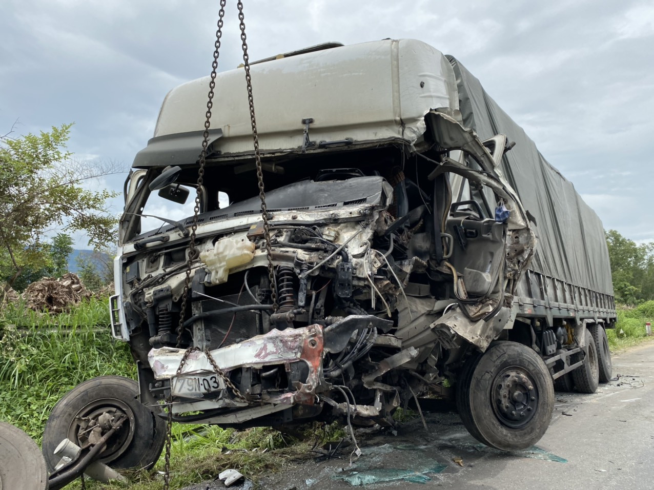 Cho lắp dải phân cách tại 'điểm đen' tai nạn làm 8 người chết ảnh 1