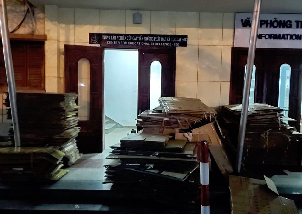 50.000 thùng carton đóng đồ cho sinh viên ký túc đón người cách ly Covid-19 ảnh 5