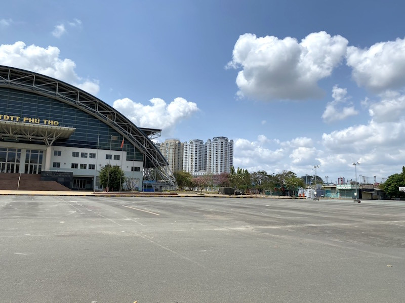 Công viên Sài Gòn đìu hiu giữa mùa dịch COVID-19 ảnh 15