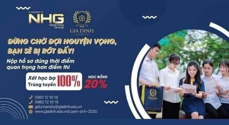 Trường ĐH Gia Định nhắn tin chê điểm thấp rồi mời thí sinh xét tuyển vào trường ảnh 2