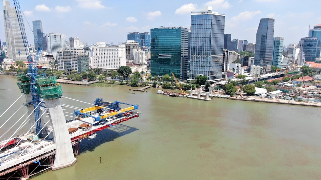 Cầu Thủ Thiêm 2 đang thi công tới đâu? ảnh 19