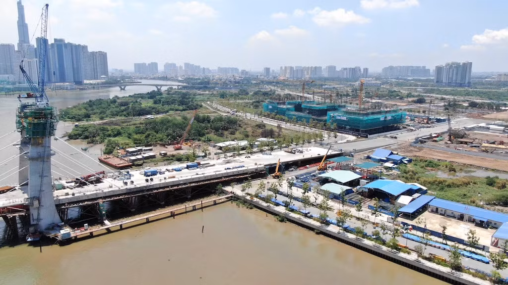 Cầu Thủ Thiêm 2 đang thi công tới đâu? ảnh 3