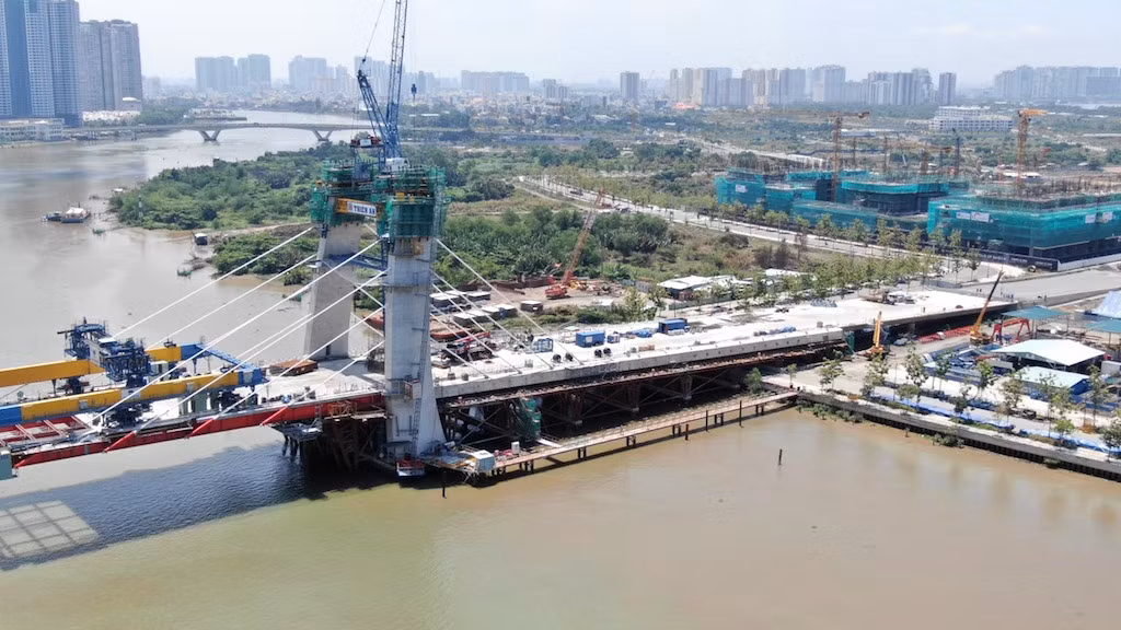 Cầu Thủ Thiêm 2 đang thi công tới đâu? ảnh 4