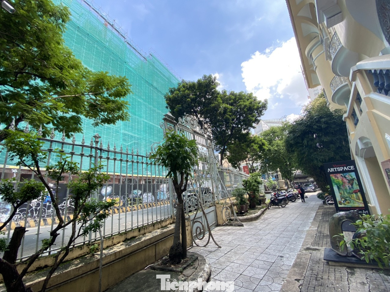 Bảo tàng Mỹ thuật TPHCM bị lún nứt do cao ốc khu tứ giác Bến Thành thi công ảnh 4