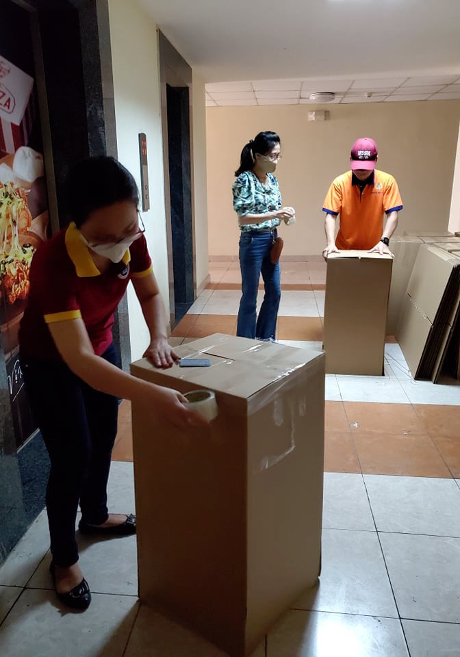 50.000 thùng carton đóng đồ cho sinh viên ký túc đón người cách ly Covid-19 ảnh 15