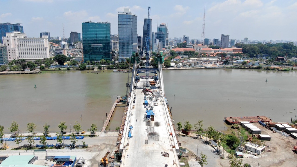 Cầu Thủ Thiêm 2 đang thi công tới đâu? ảnh 5