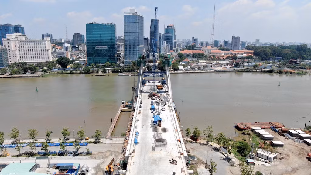 Cầu Thủ Thiêm 2 đang thi công tới đâu? ảnh 5